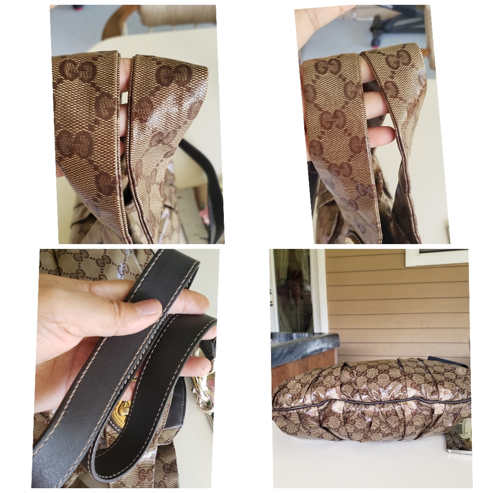 authentic gucci crystal two way bag - Picture 6 of 8
